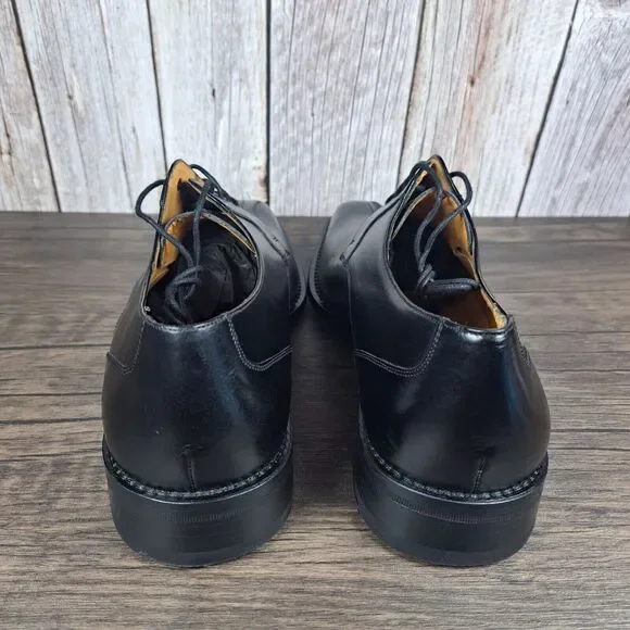 Mezlan Torque Black Men's Sz 10.5 M Lace Up Oxford Dress Shoe w/Dust Bag - Picture 4 of 16